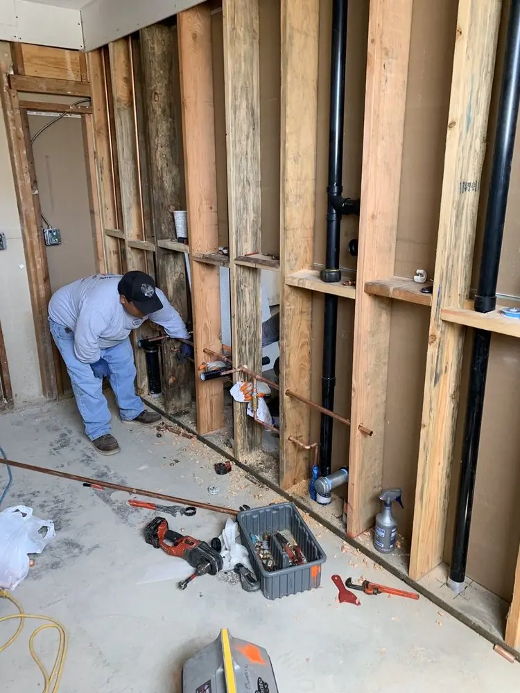 Commercial rough-in plumbing for Trenchless Sewer Repair in Cedar Grove-Lynbrook